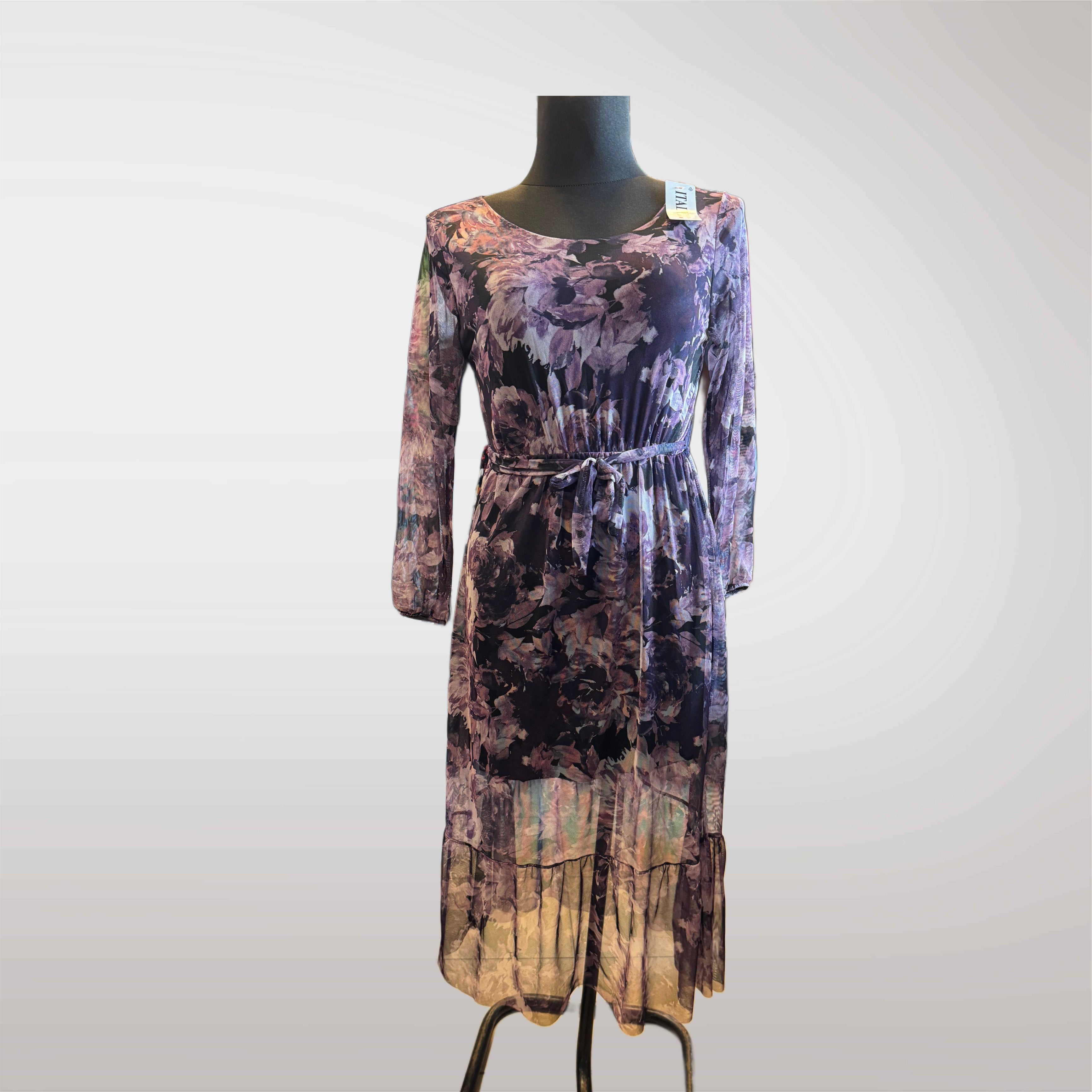 Semi-transparent dress