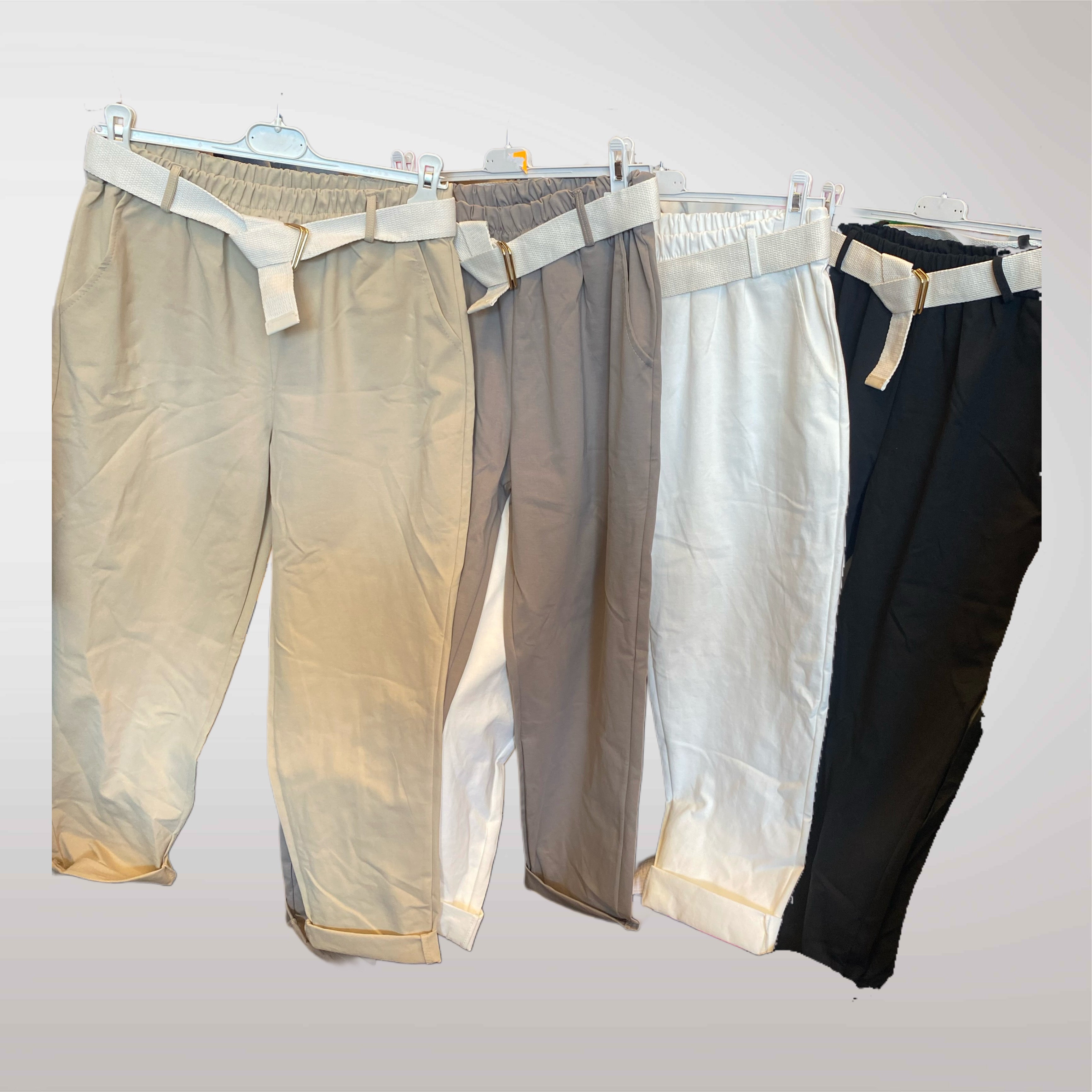 Women's Trousers with Belt