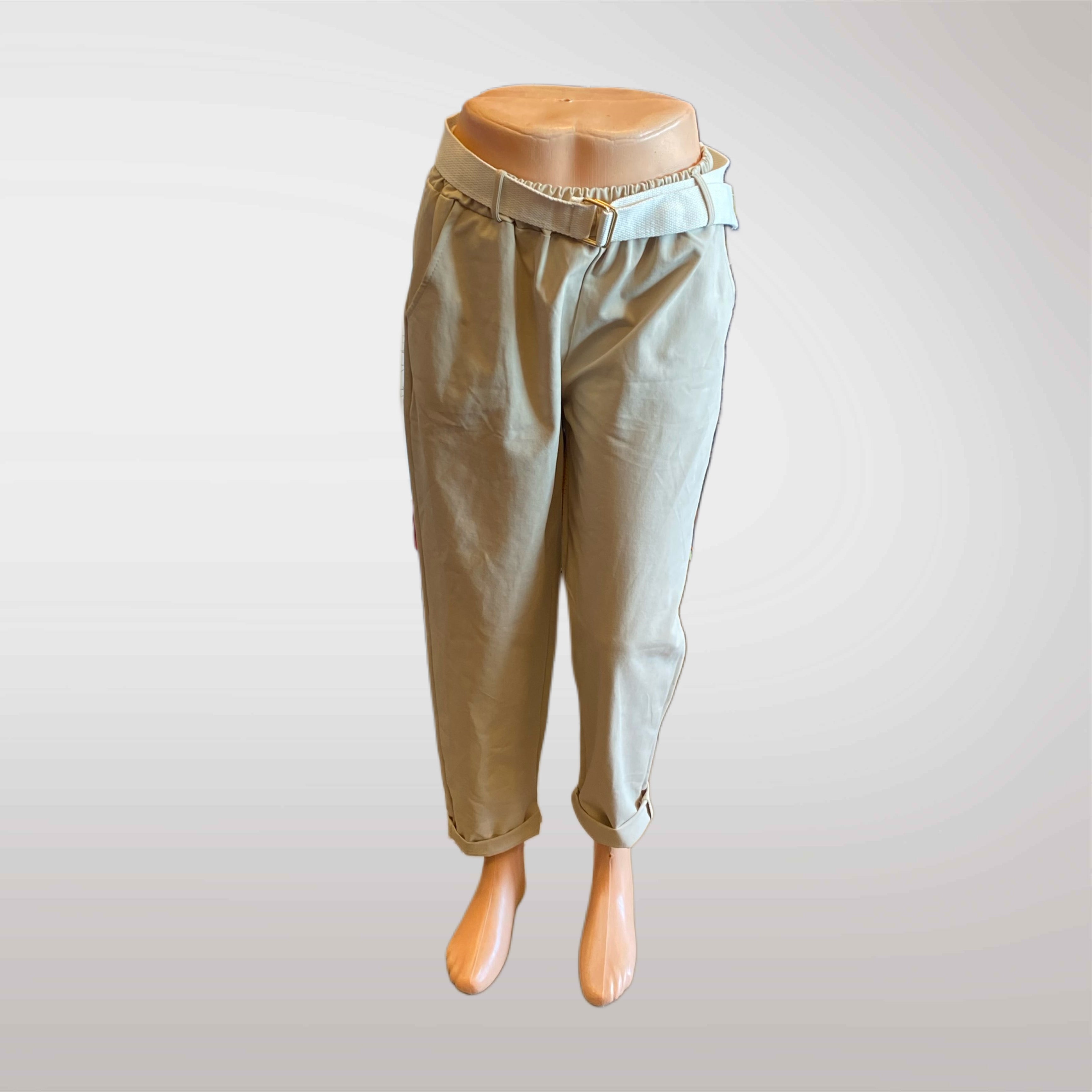 Women's Trousers with Belt