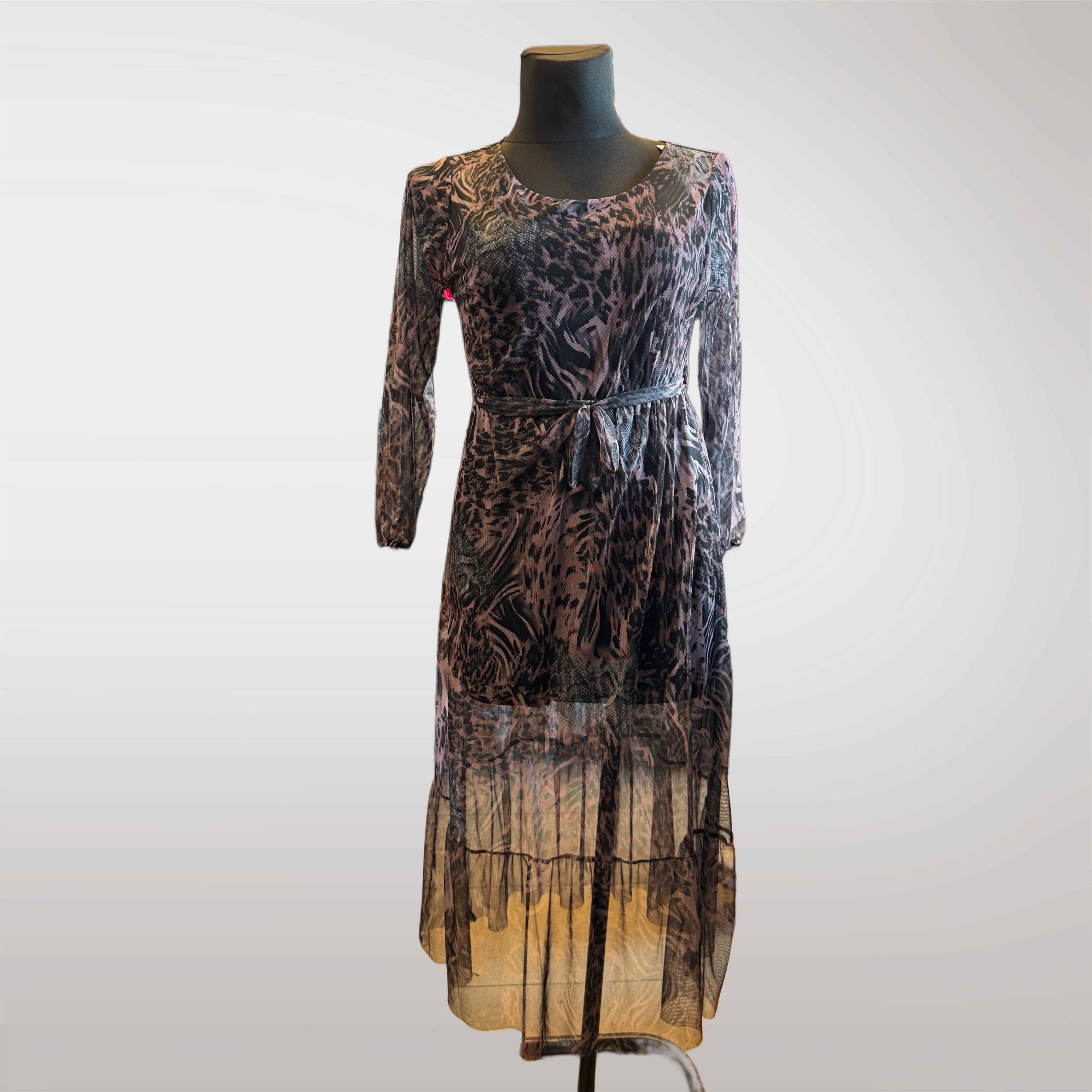 Semi-transparent dress