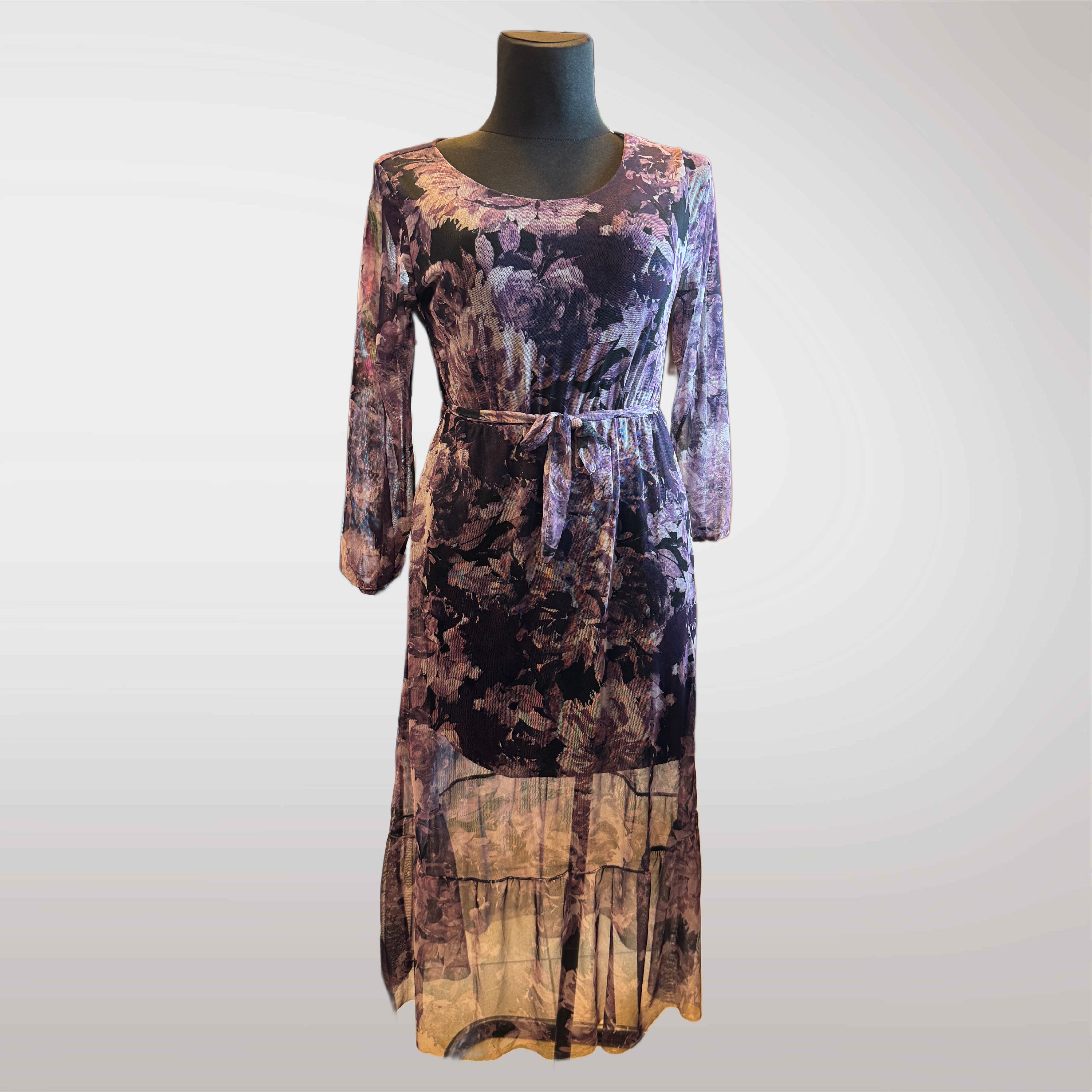 Semi-transparent dress