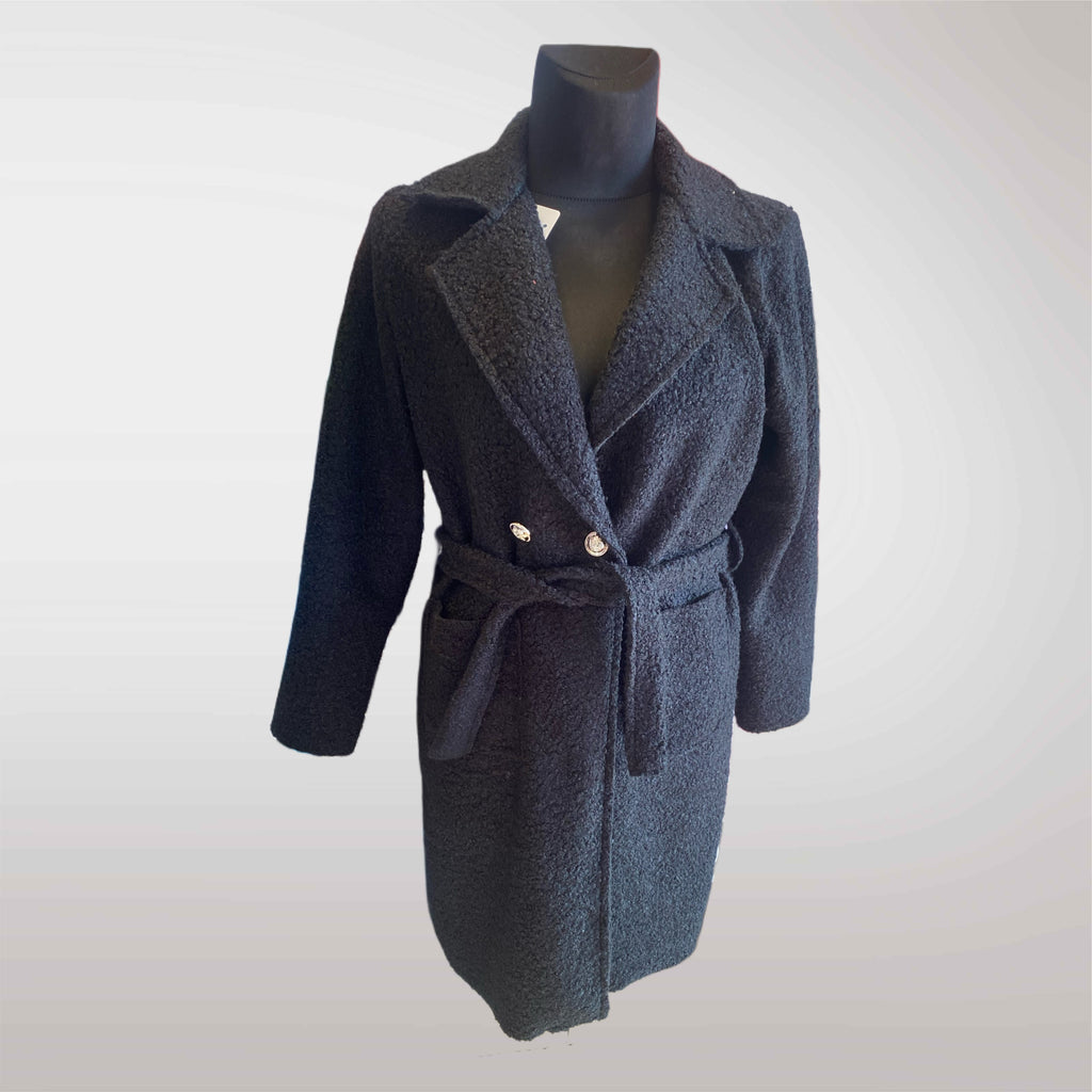 Spring Coat with Tie 