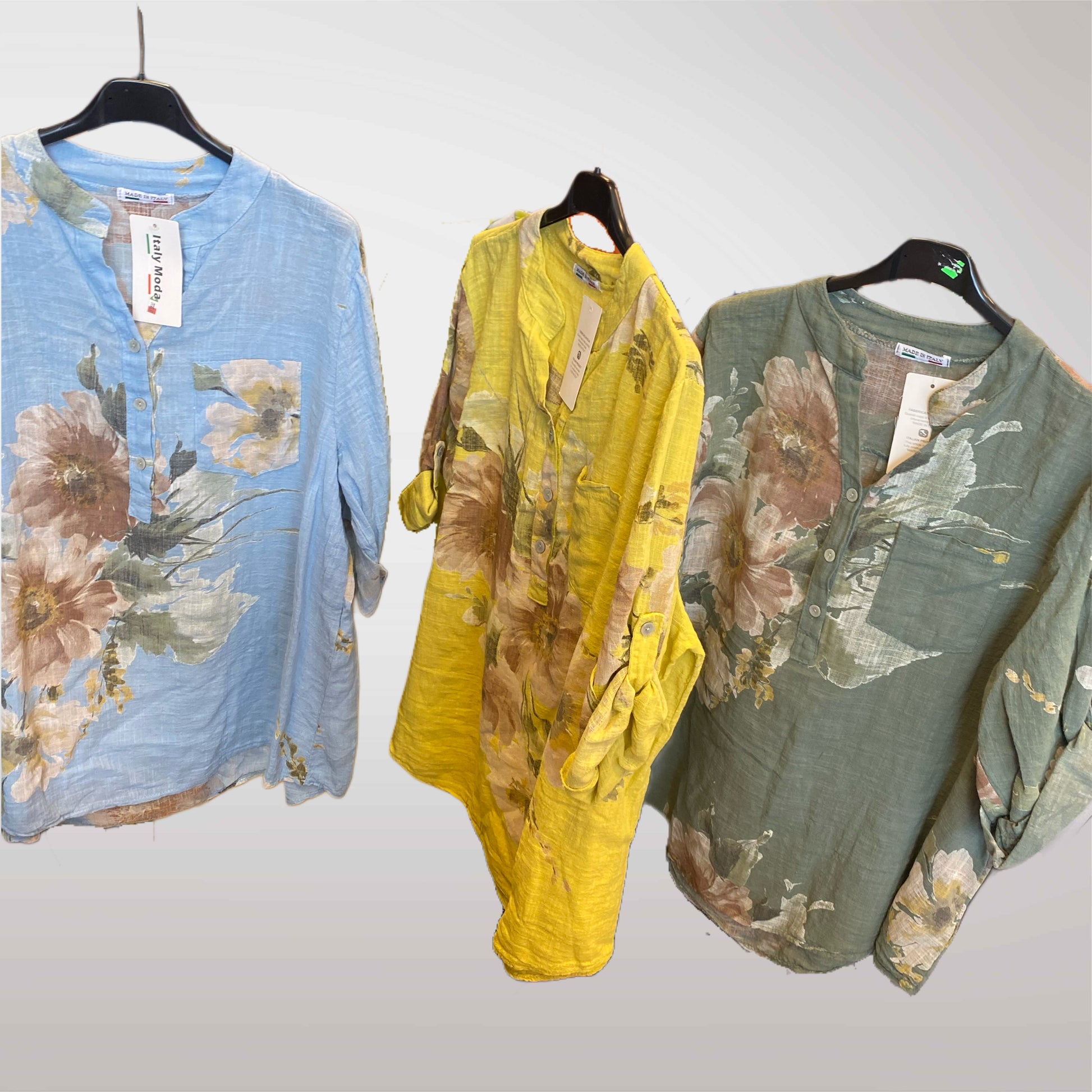Blouse Shirt Women's Floral Cotton