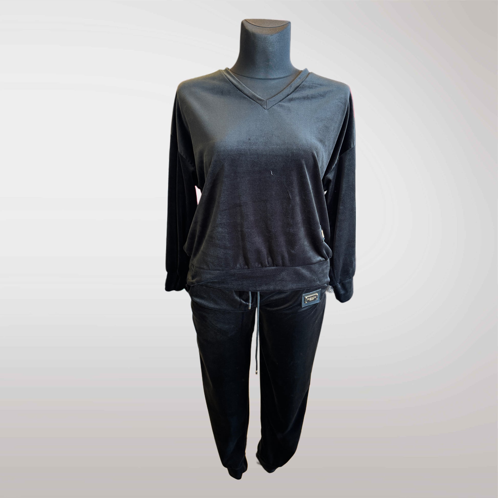 Women's Velour Tracksuit Set