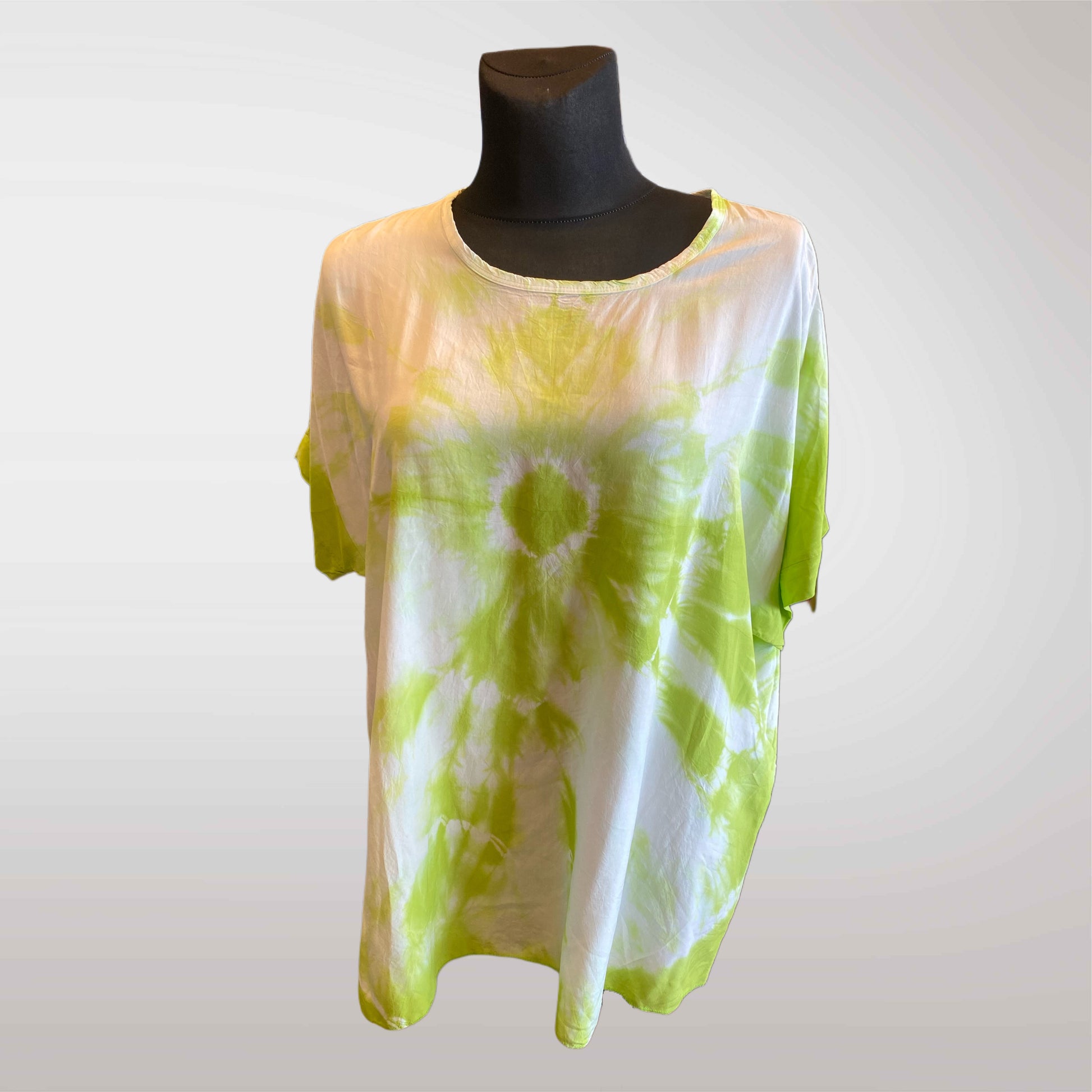 Tie-dye Oversize Women's Blouse