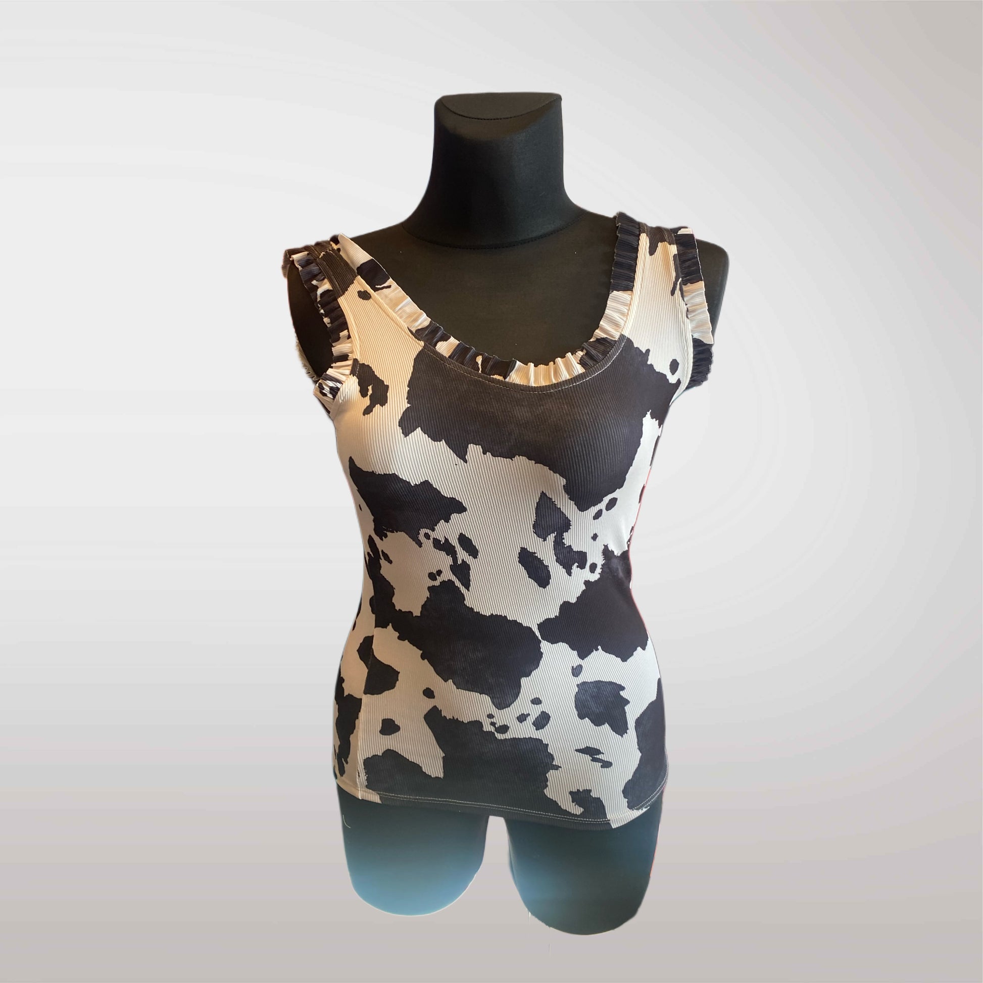 Women's Cow Patch Blouse