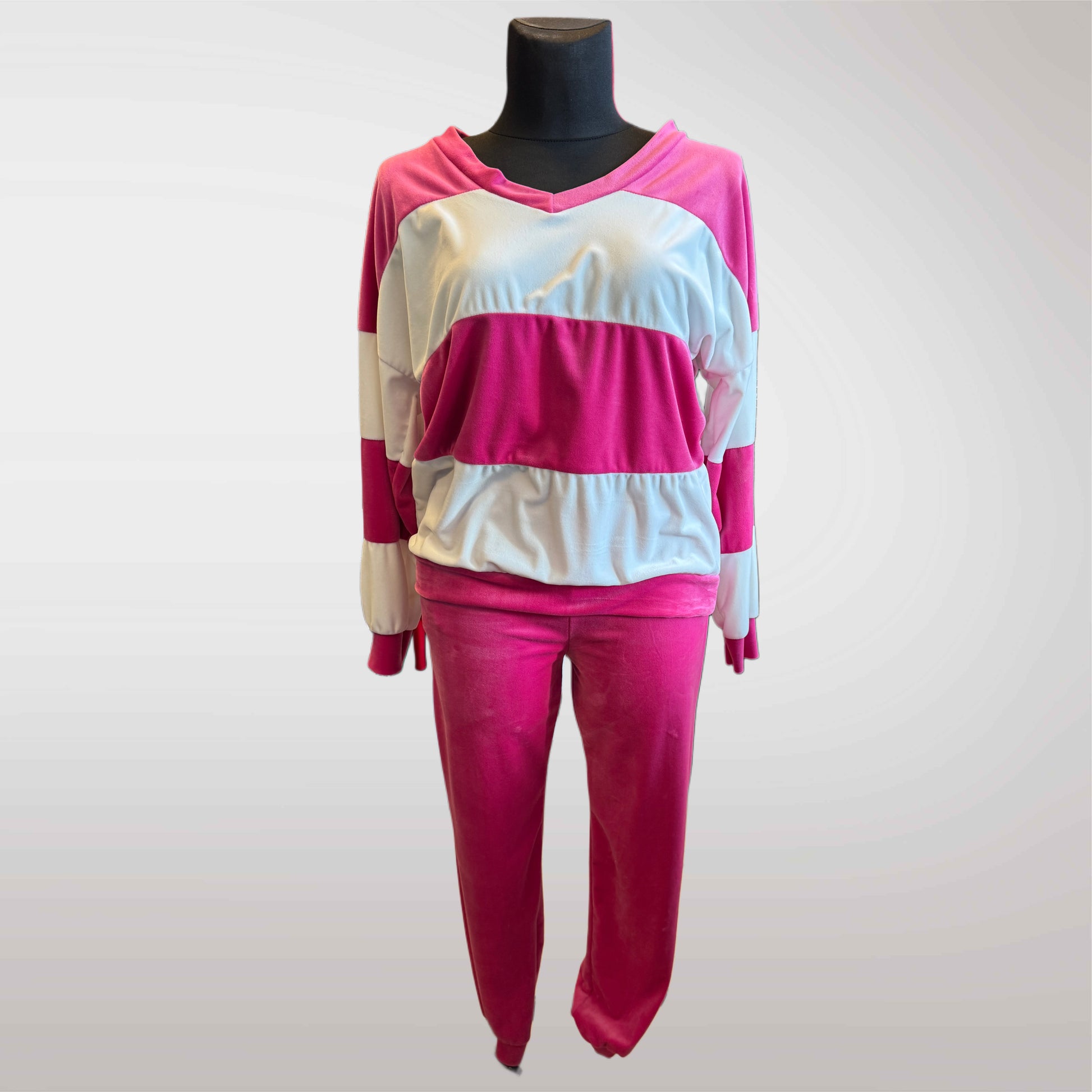 Women's Velour Tracksuit Set