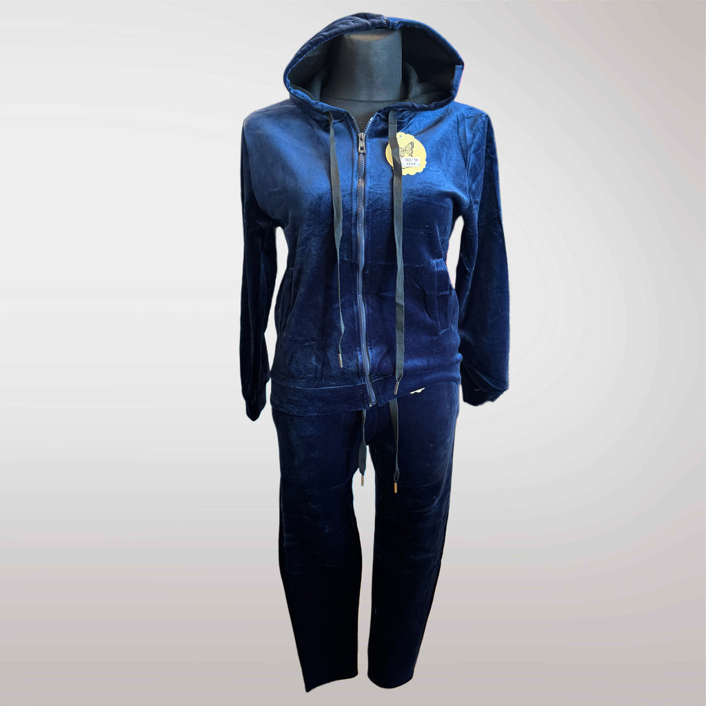Women's Velour Tracksuit Set