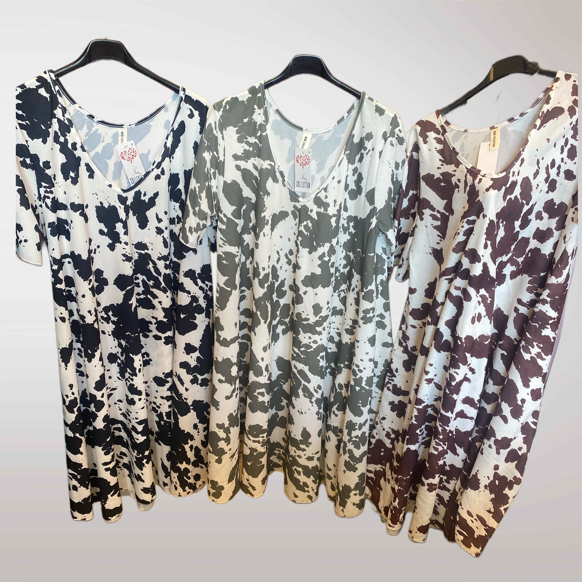 Cow Patch Dress - Spring Hit