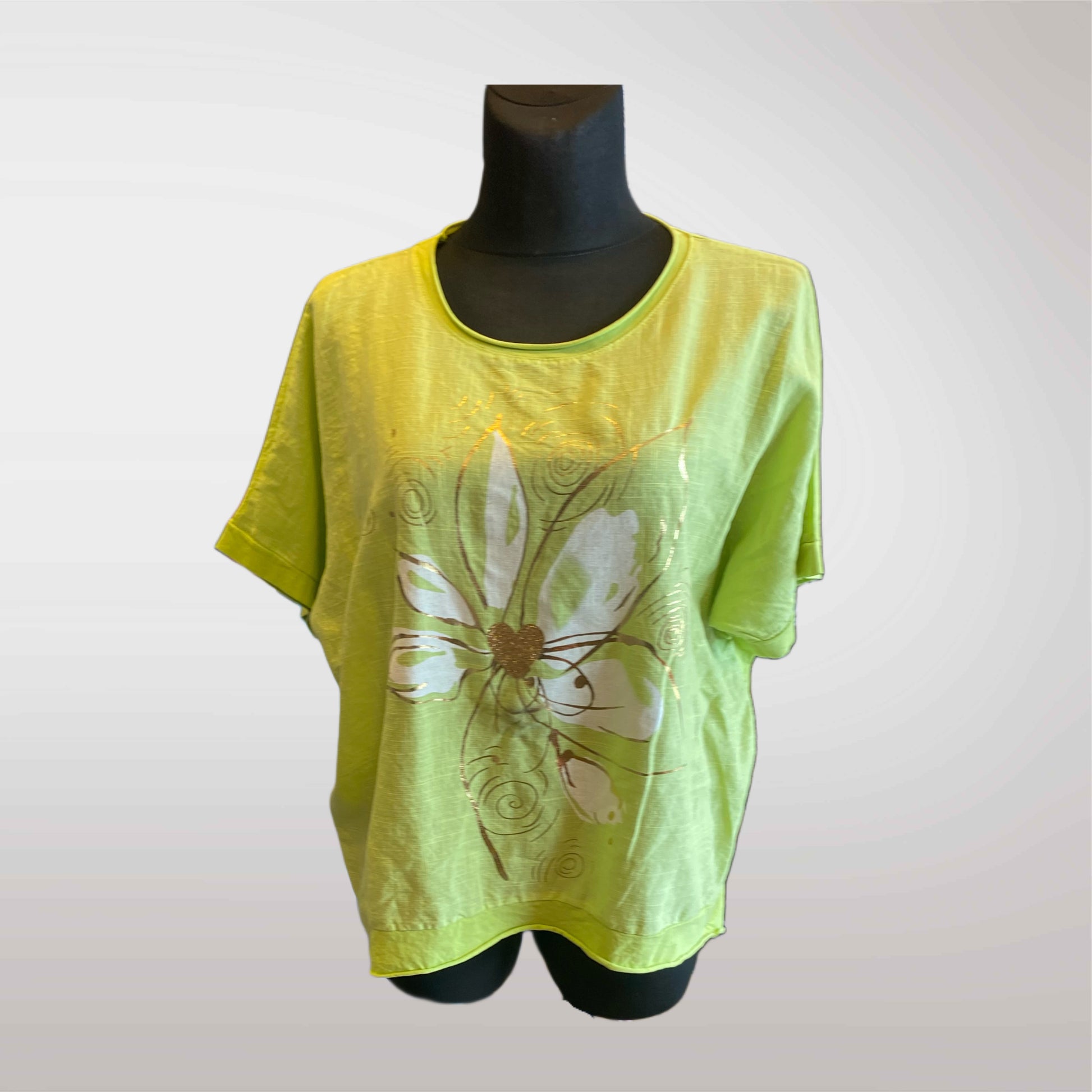 Women's Oversize Blouse Flower