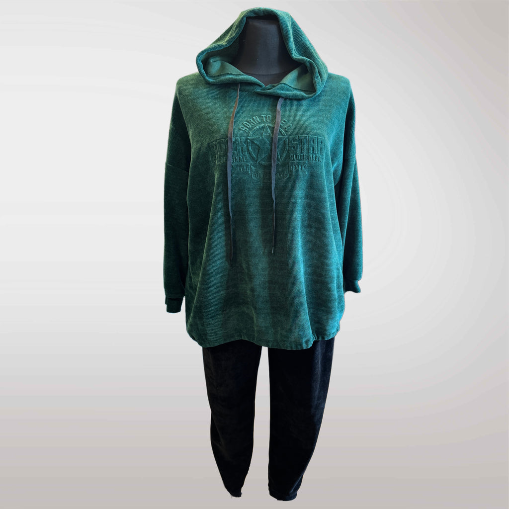 Women's Velour Tracksuit Set
