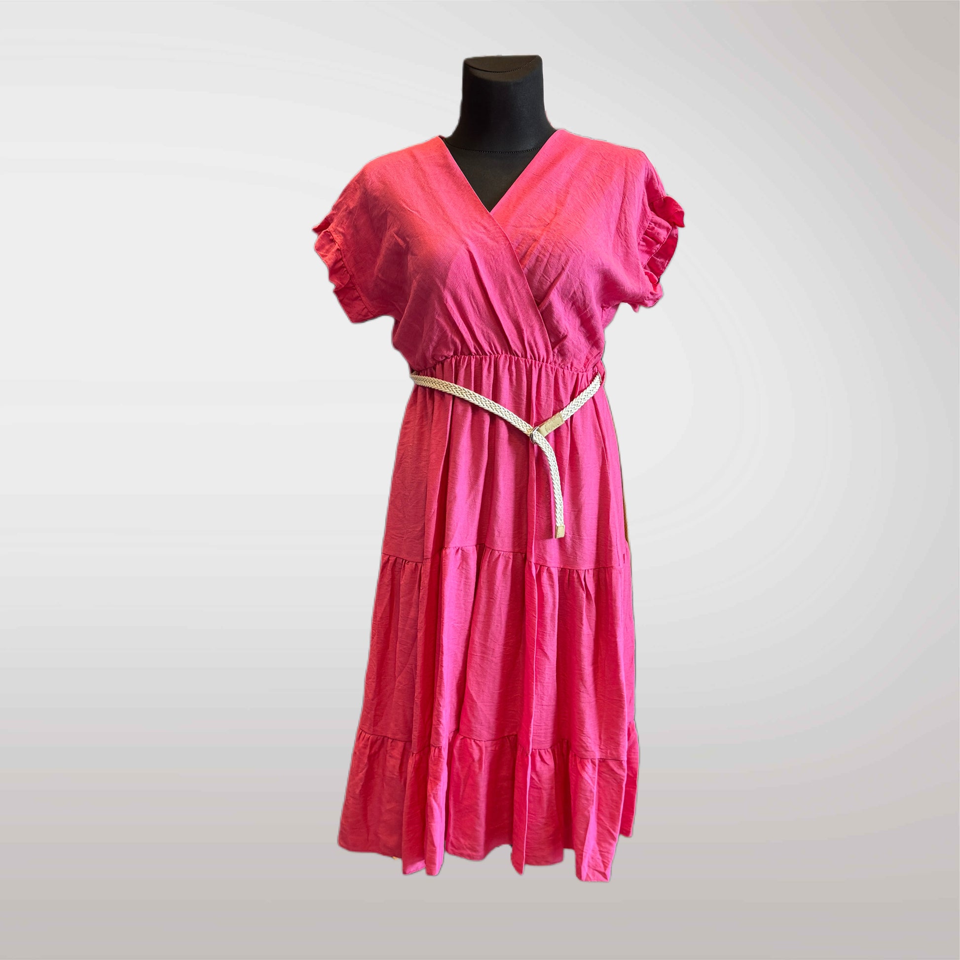 Women's Midi Viscose Dress 