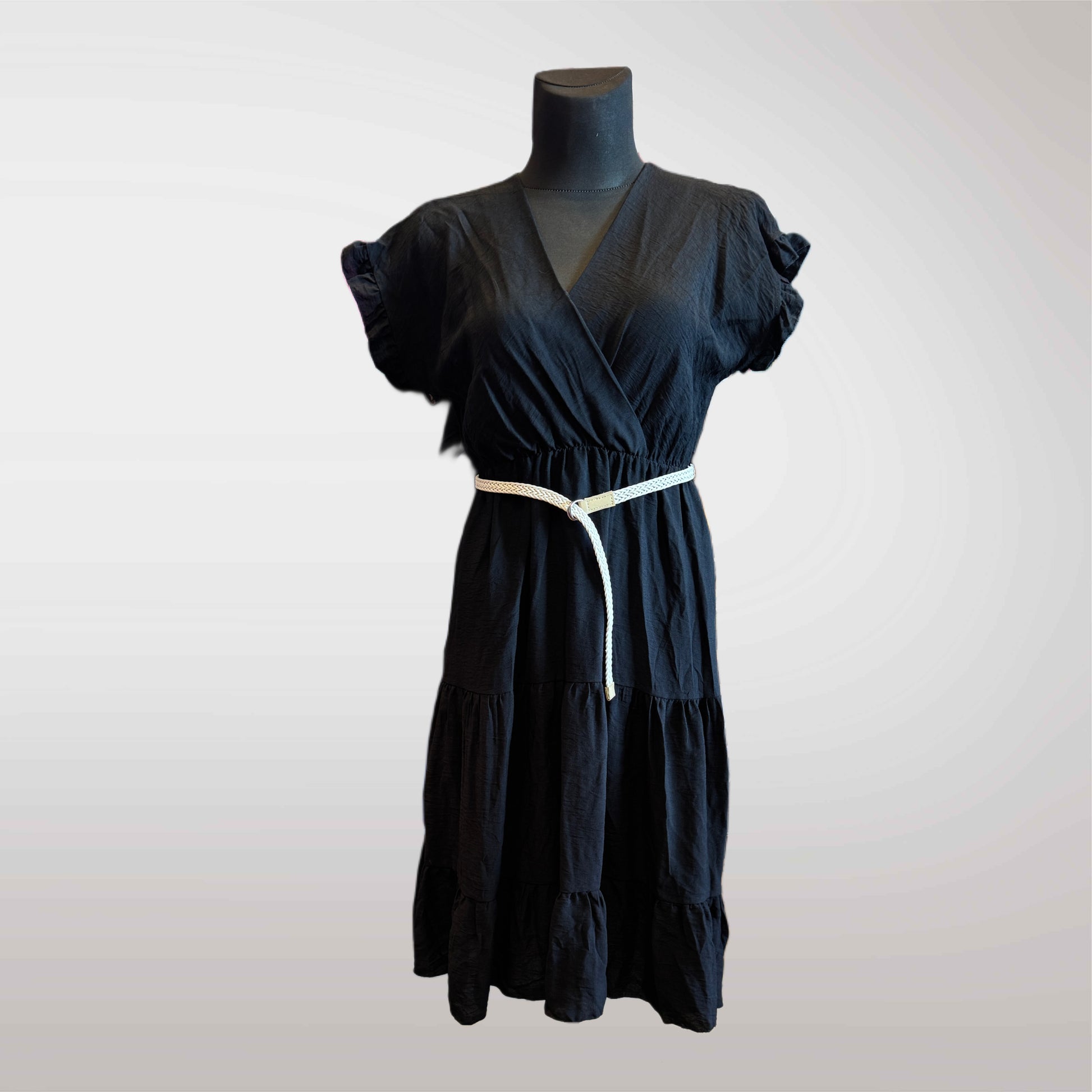 Women's Midi Viscose Dress 
