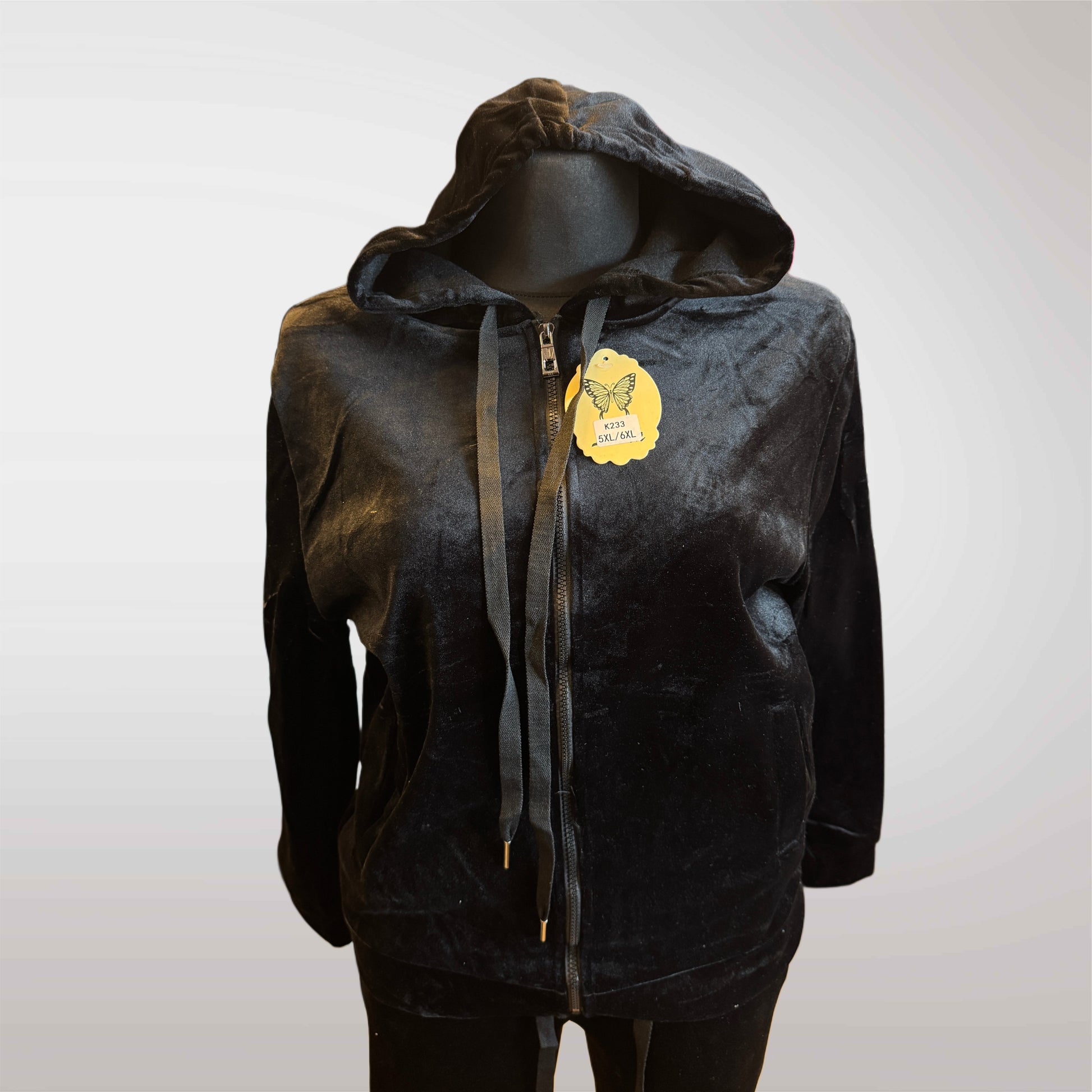 Women's Velour Tracksuit Set