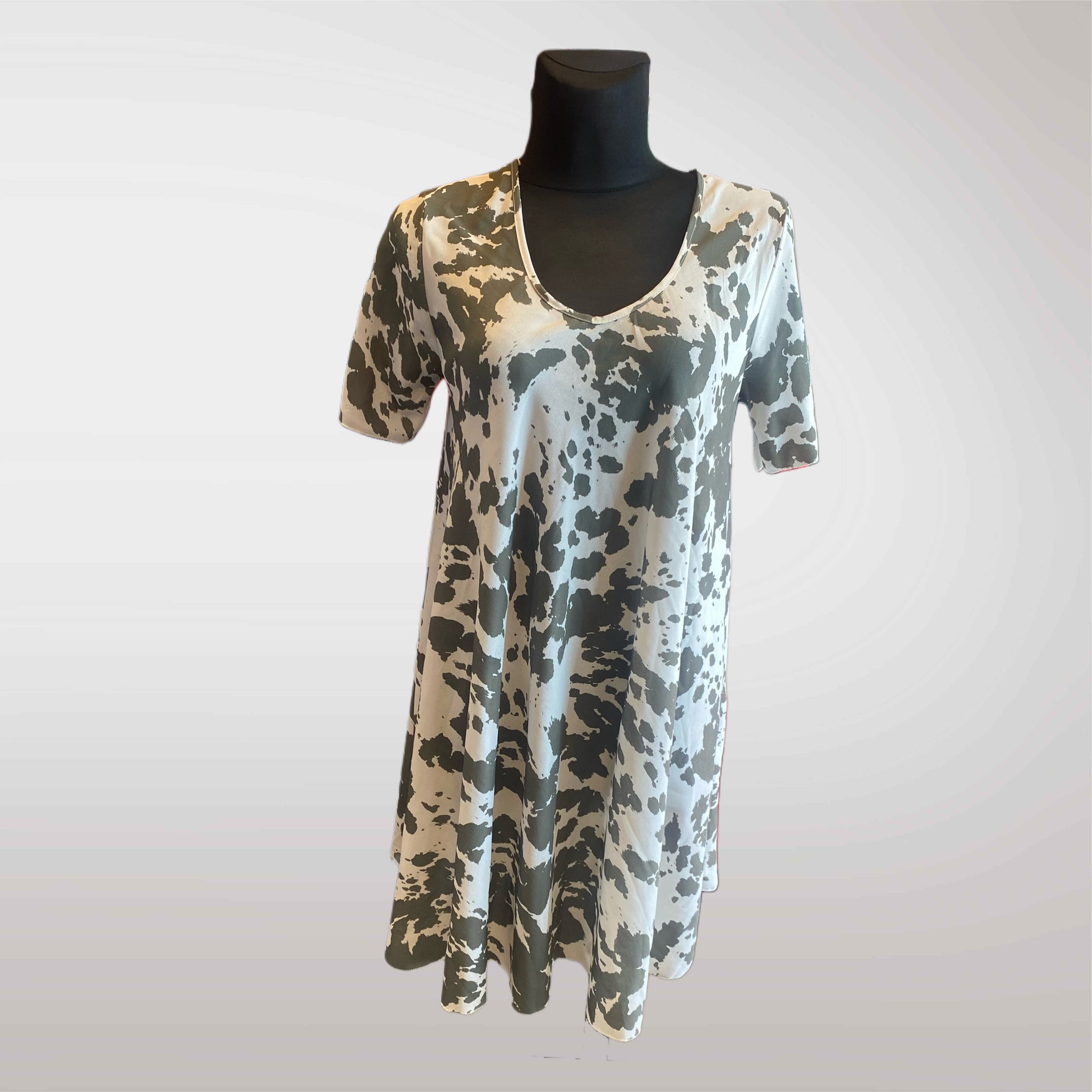 Cow Patch Dress - Spring Hit