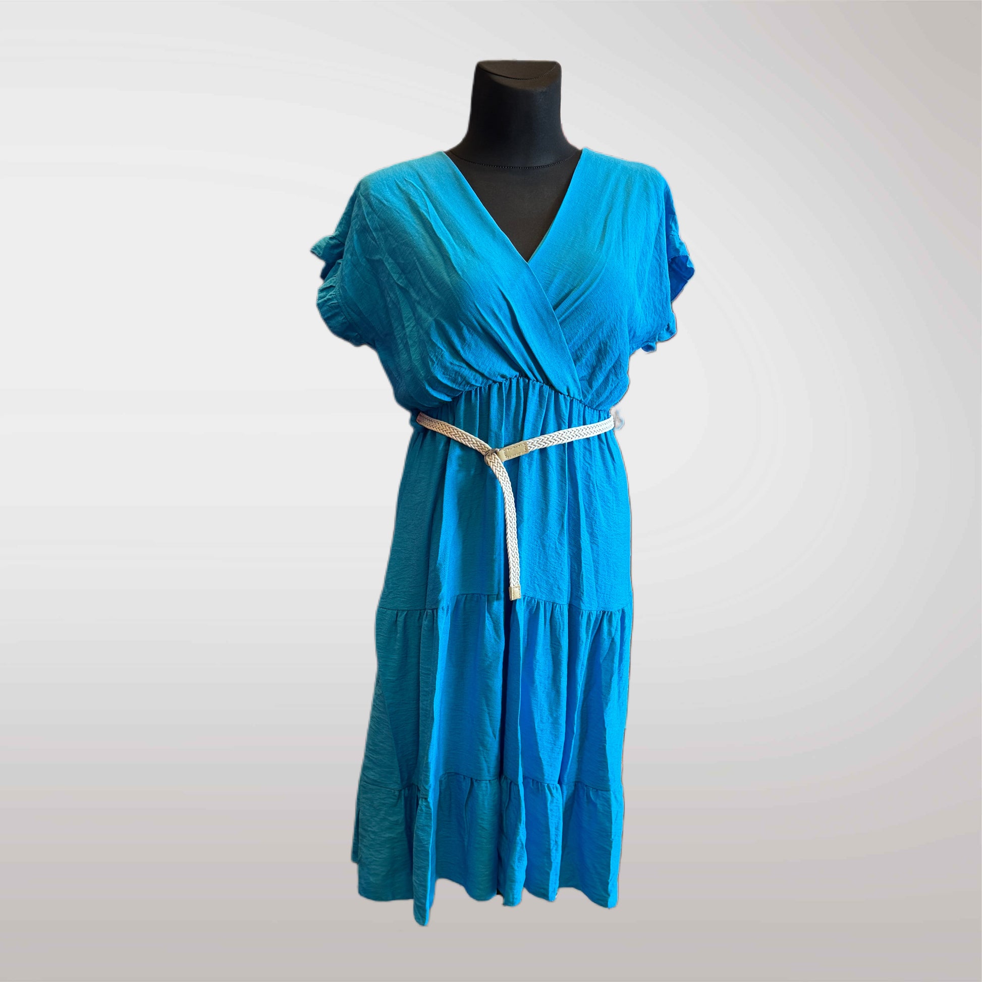 Women's Midi Viscose Dress 