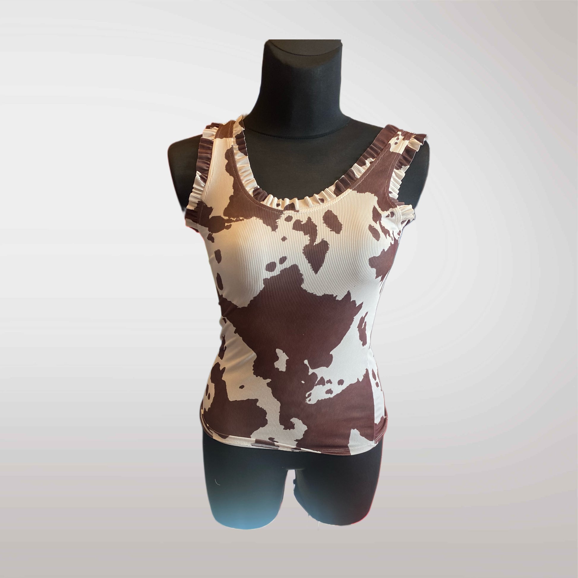 Women's Cow Patch Blouse