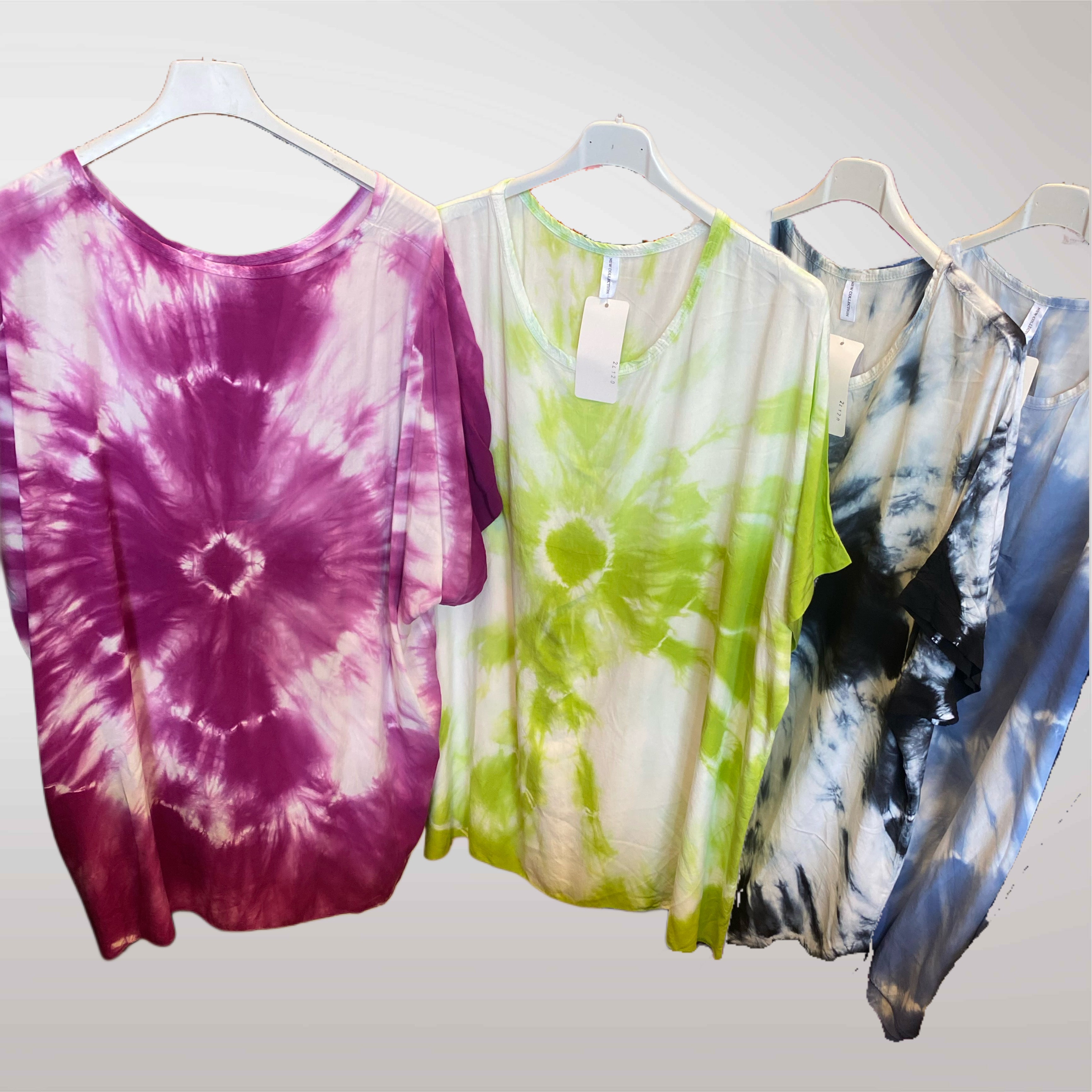 Bluzka Damska tie-dye Oversize