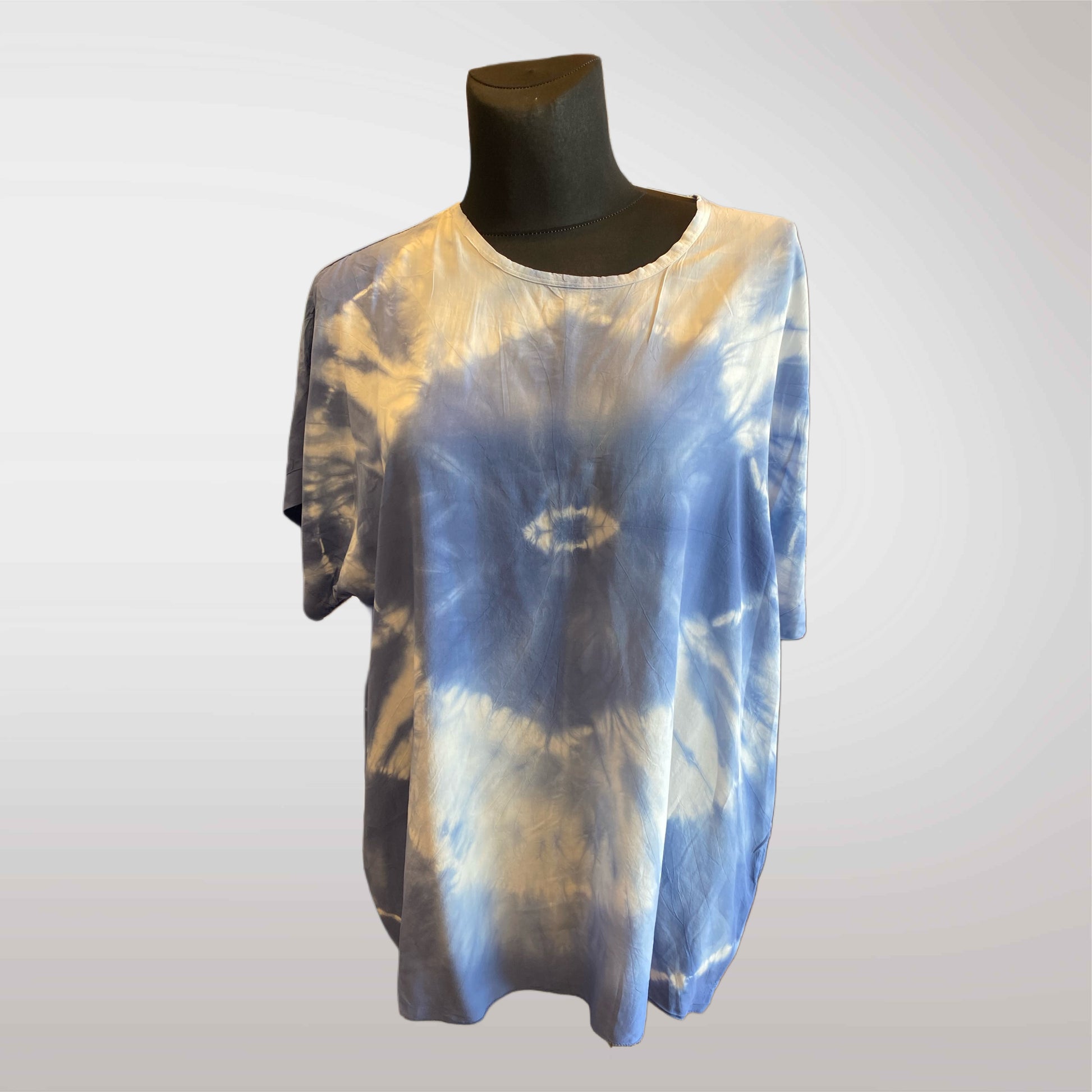 Tie-dye Oversize Women's Blouse