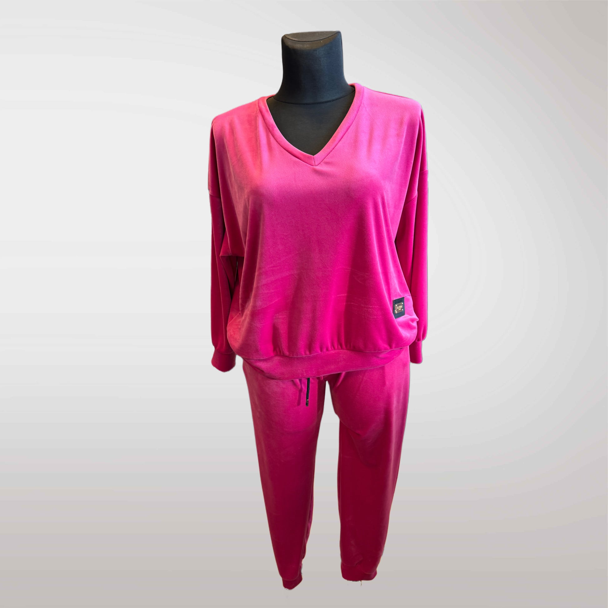 Women's Velour Tracksuit Set
