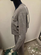 Zimowy Komplet Dzianinowy Sukienka + Sweter