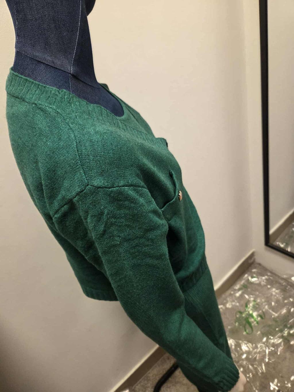 Zimowy Komplet Dzianinowy Sukienka + Sweter