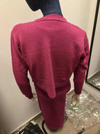 Zimowy Komplet Dzianinowy Sukienka + Sweter