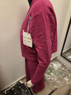 Zimowy Komplet Dzianinowy Sukienka + Sweter