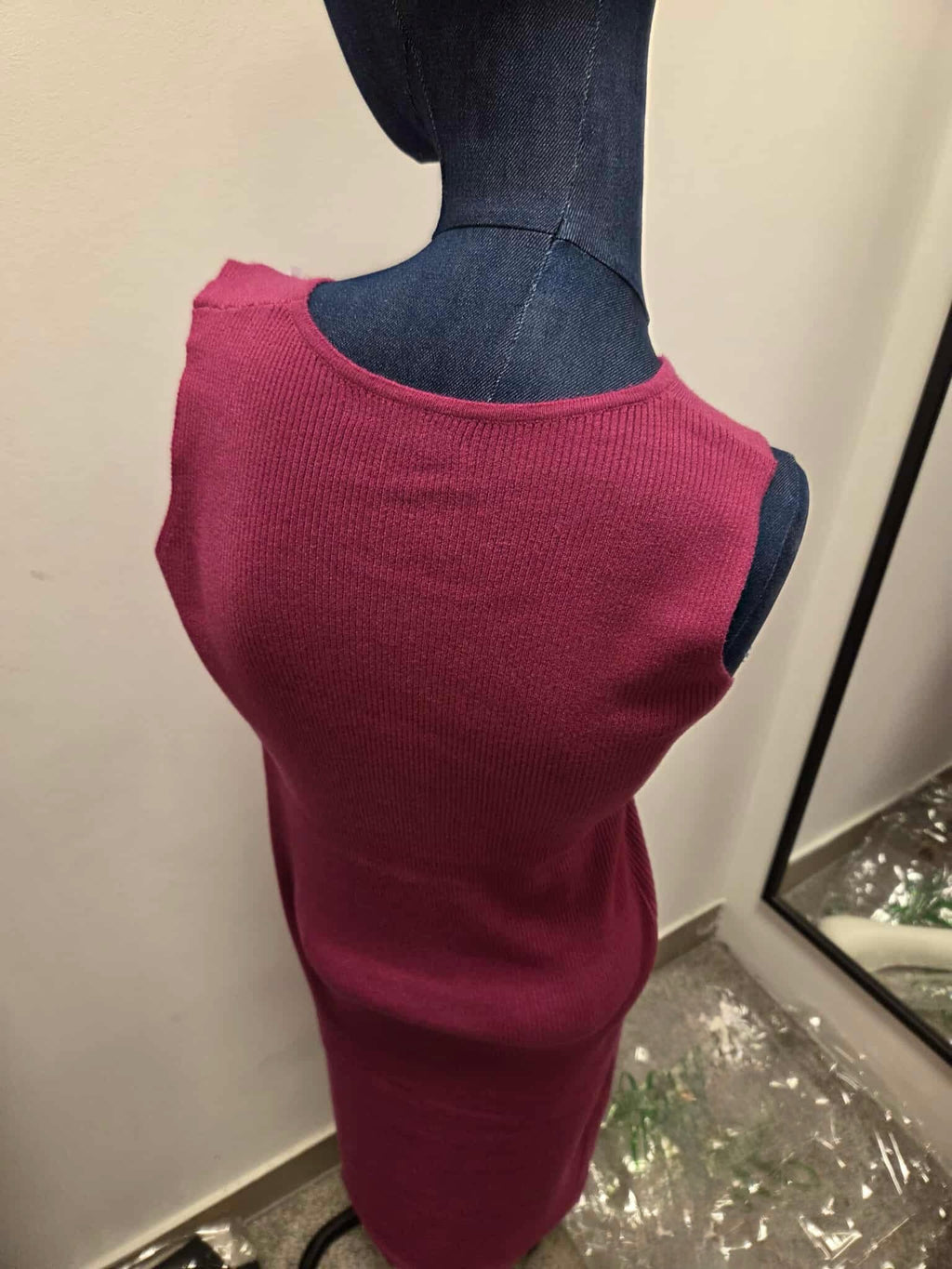 Zimowy Komplet Dzianinowy Sukienka + Sweter