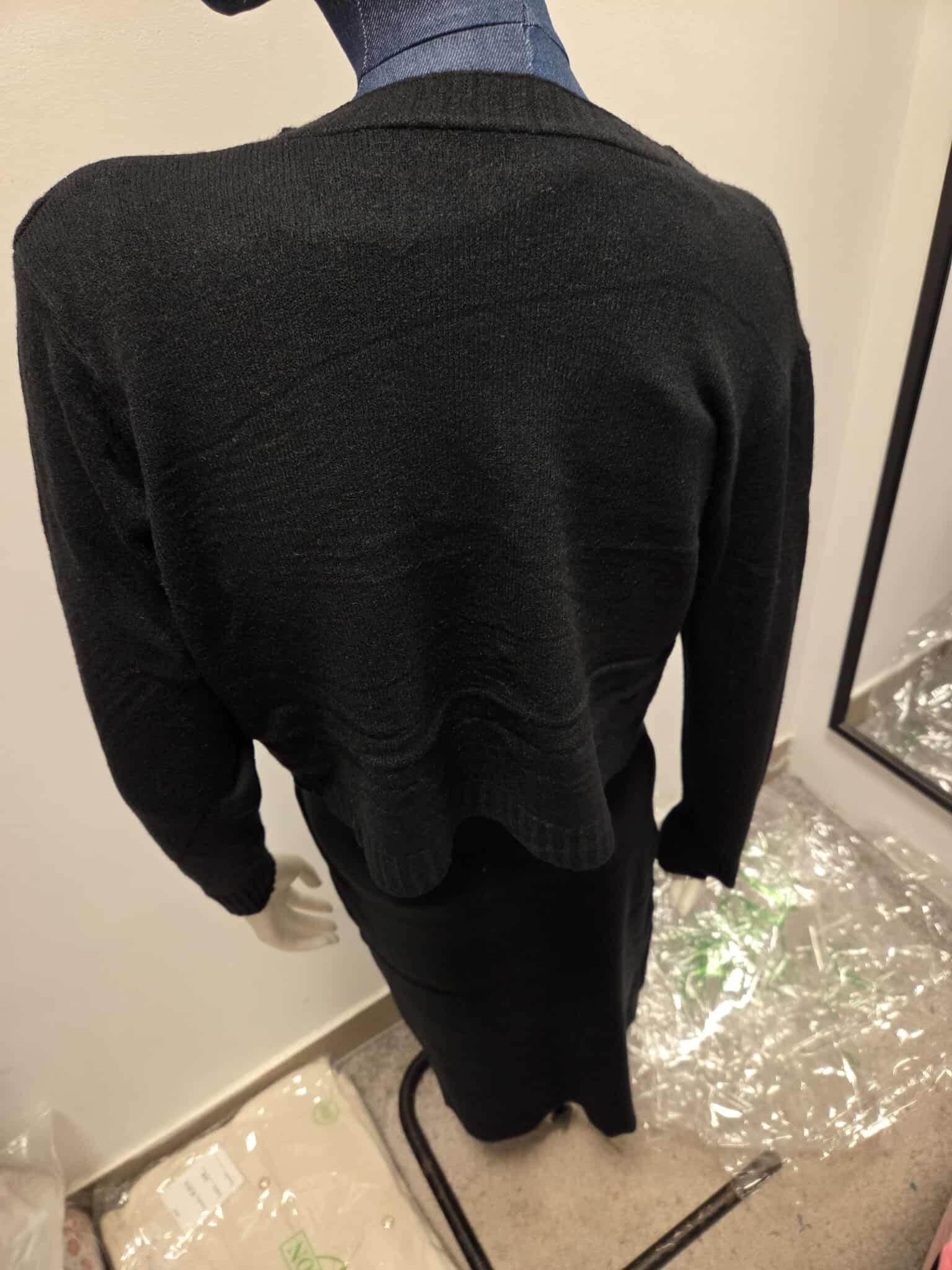 Zimowy Komplet Dzianinowy Sukienka + Sweter