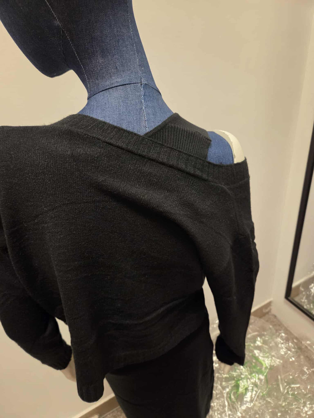 Zimowy Komplet Dzianinowy Sukienka + Sweter