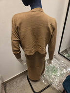 Zimowy Komplet Dzianinowy Sukienka + Sweter