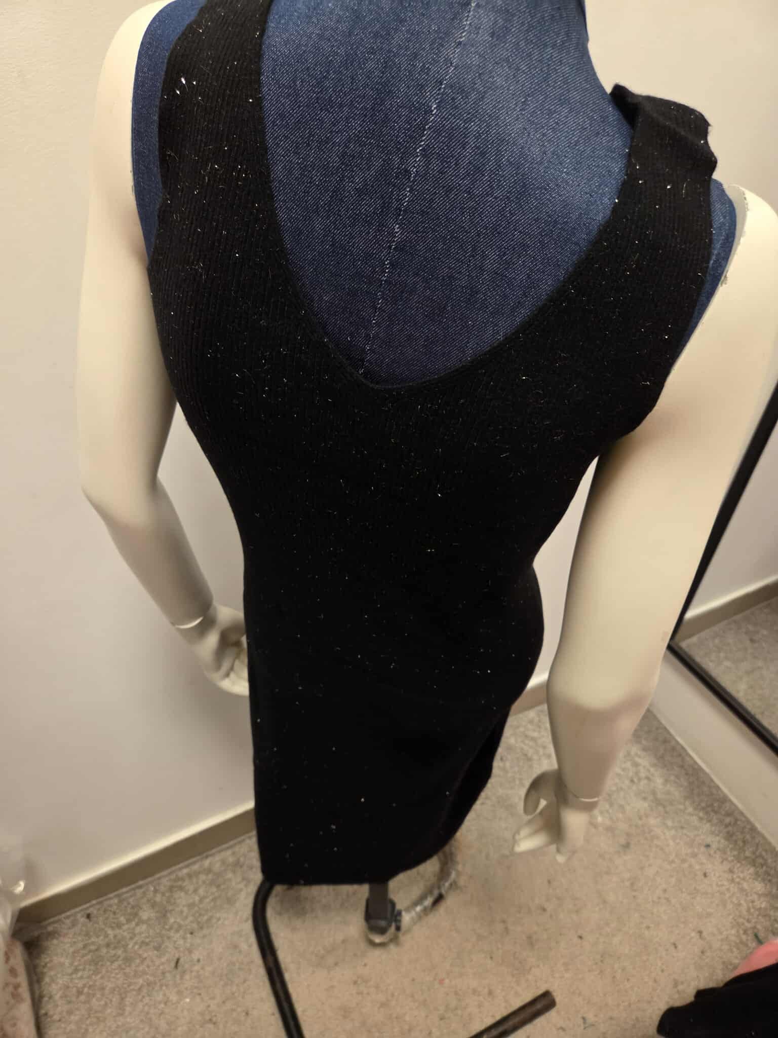 Damski Komplet Swetrowy Sukienka + Sweter