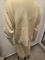 Damski Komplet Swetrowy Sukienka + Sweter