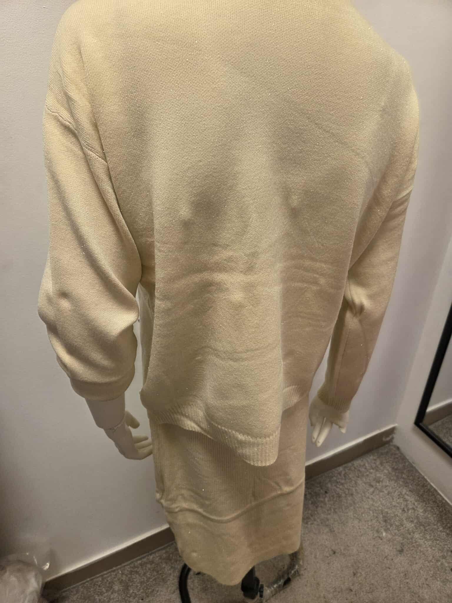 Damski Komplet Swetrowy Sukienka + Sweter