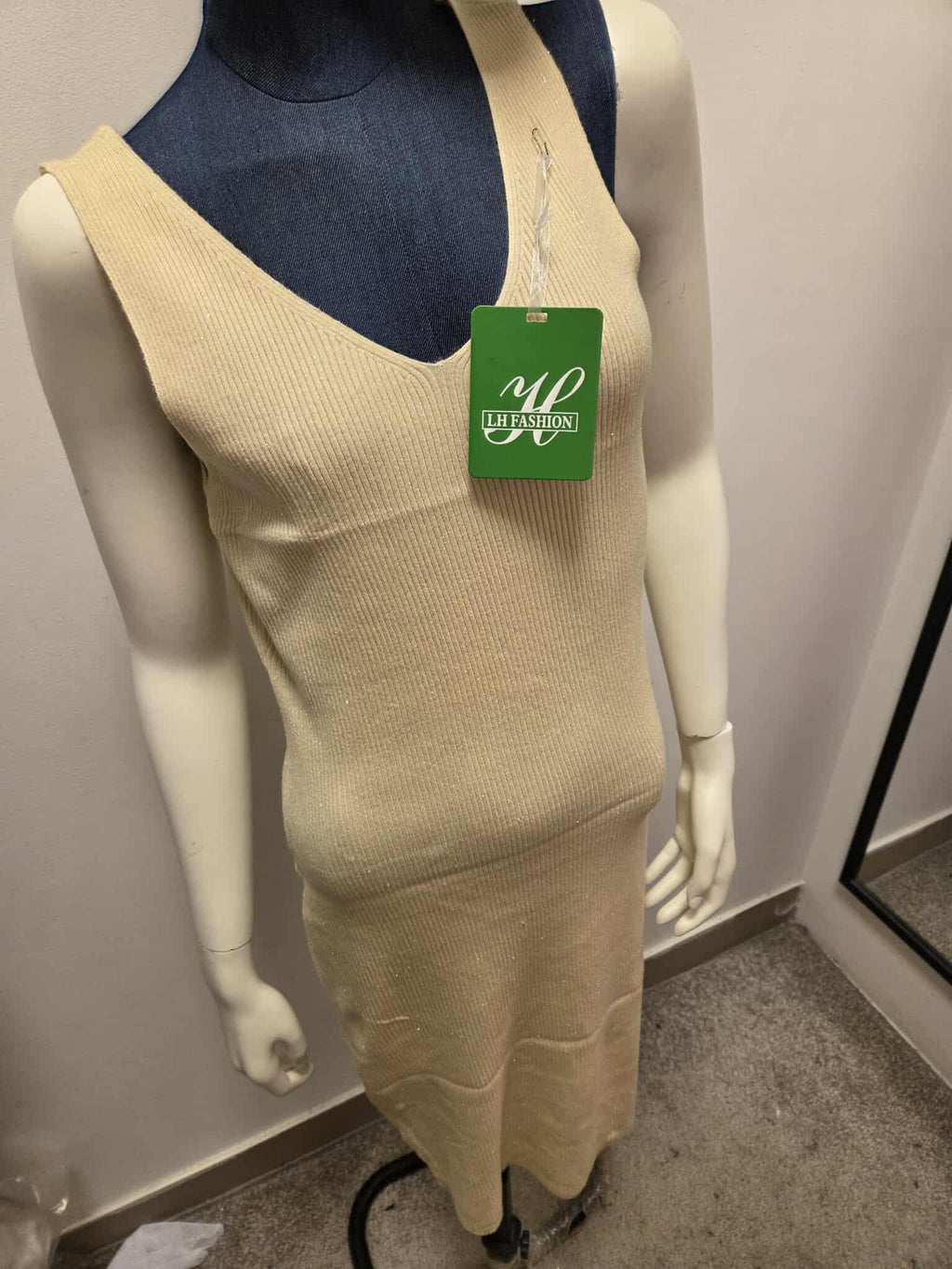 Damski Komplet Swetrowy Sukienka + Sweter