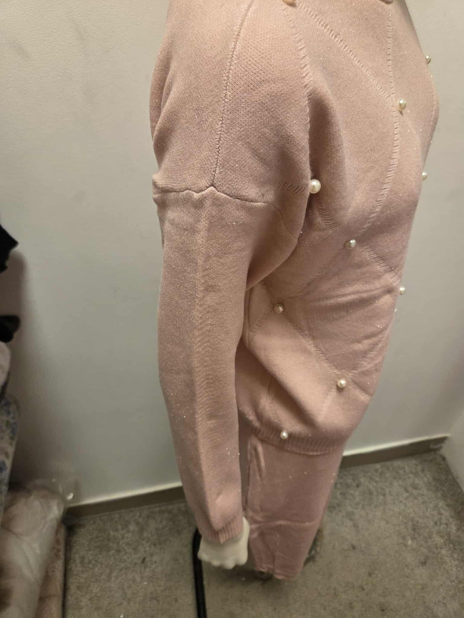 Damski Komplet Swetrowy Sukienka + Sweter