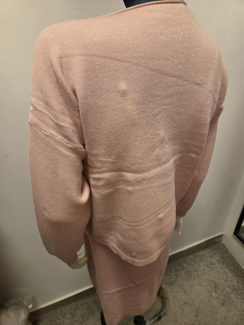 Damski Komplet Swetrowy Sukienka + Sweter