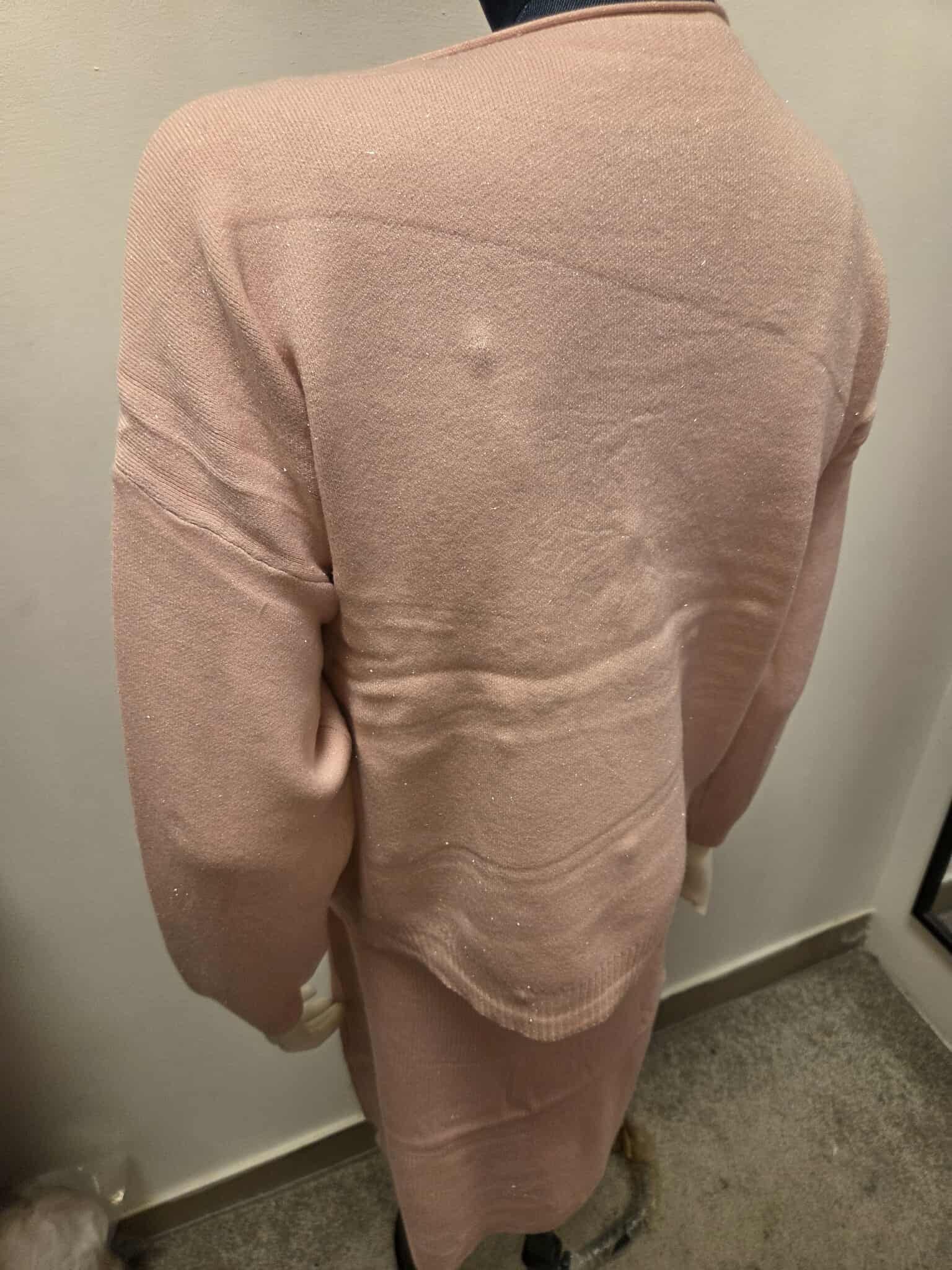 Damski Komplet Swetrowy Sukienka + Sweter