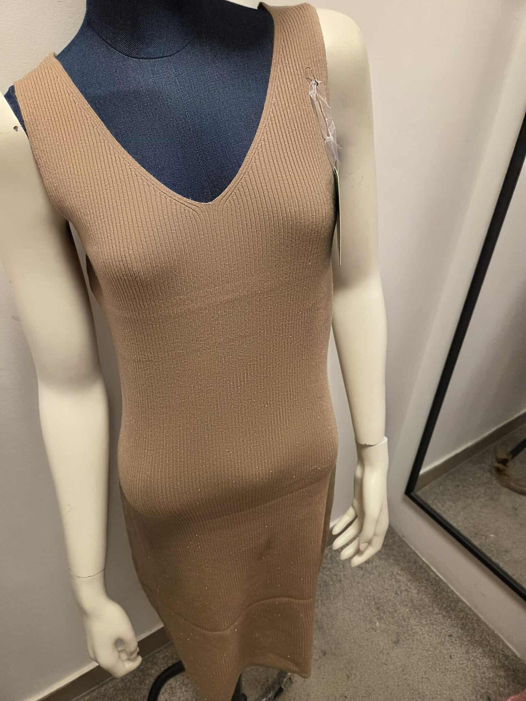 Damski Komplet Swetrowy Sukienka + Sweter