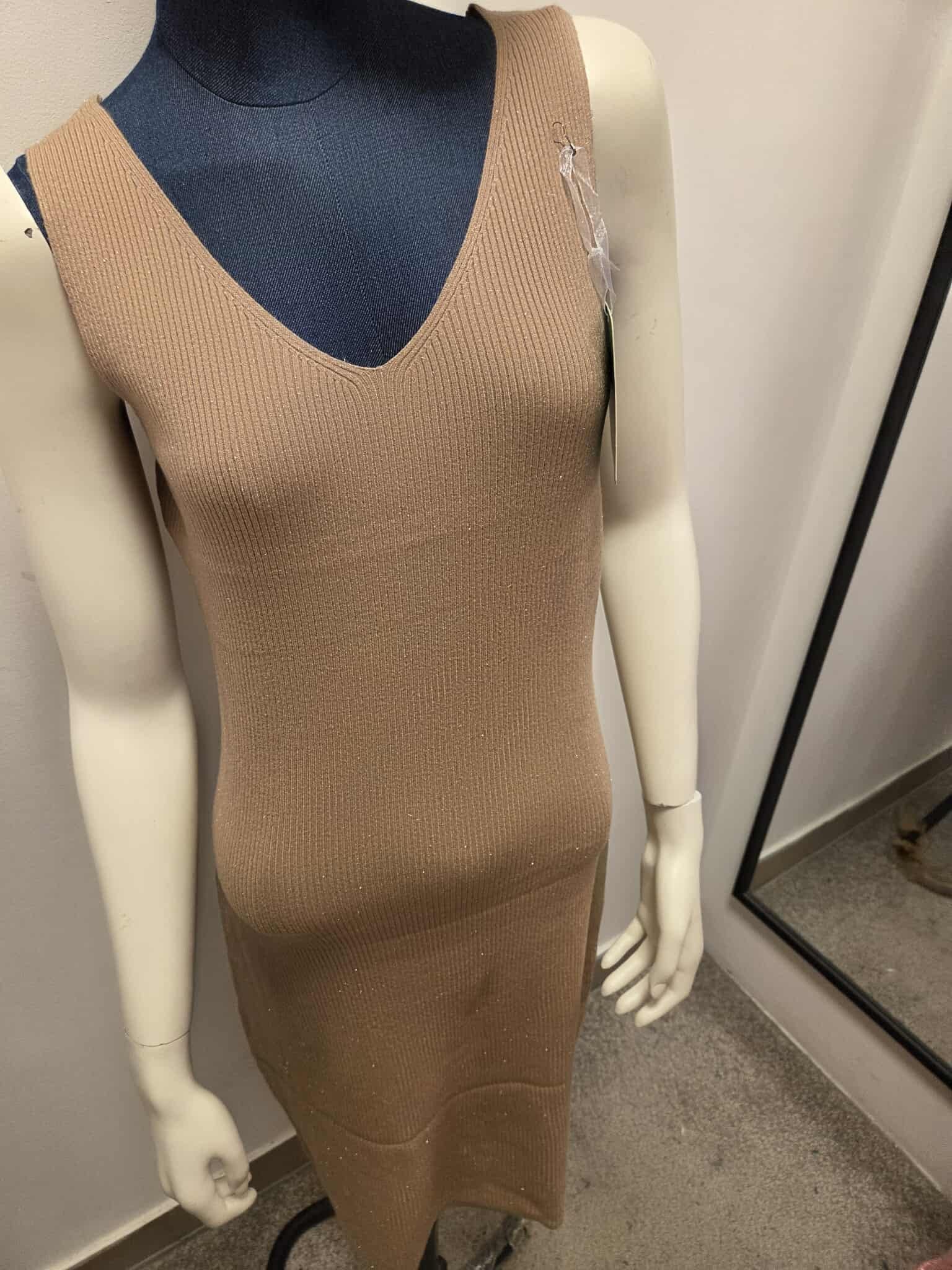 Damski Komplet Swetrowy Sukienka + Sweter