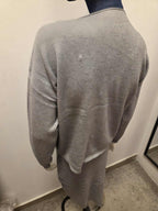 Damski Komplet Swetrowy Sukienka + Sweter