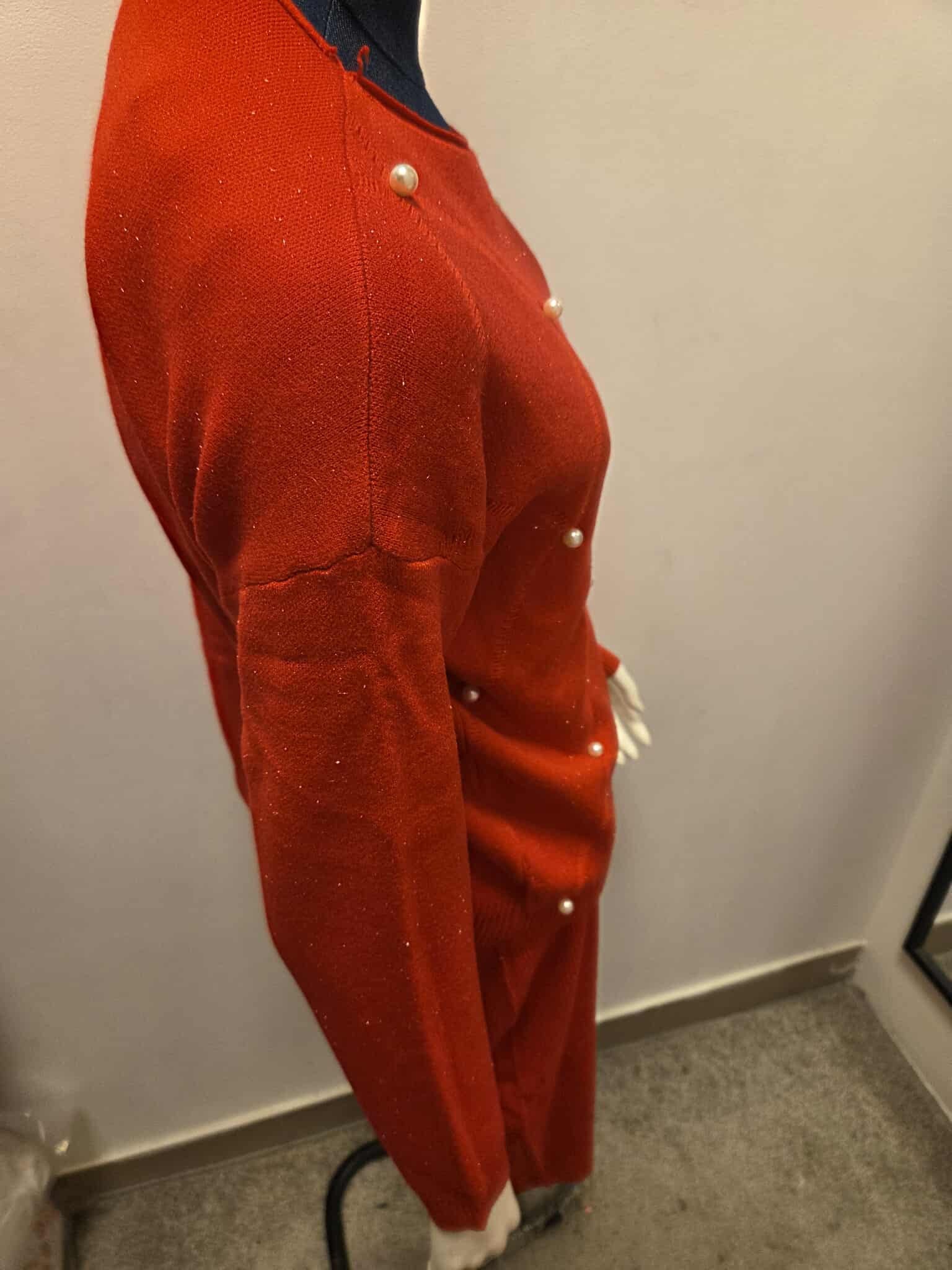 Damski Komplet Swetrowy Sukienka + Sweter