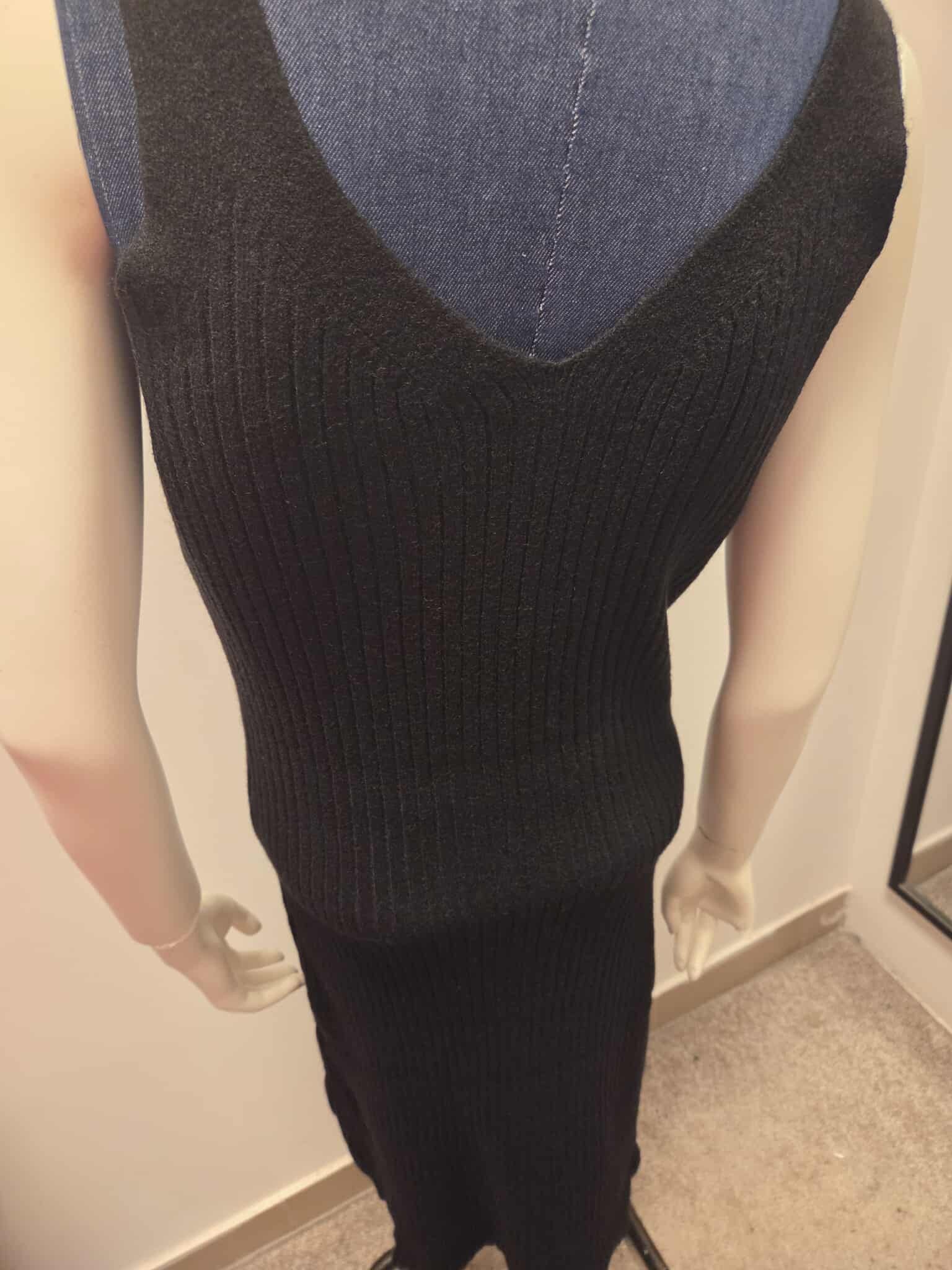 Damski Komplet Dzianinowy Sukienka i Sweter