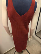 Damski Komplet Dzianinowy Sukienka i Sweter