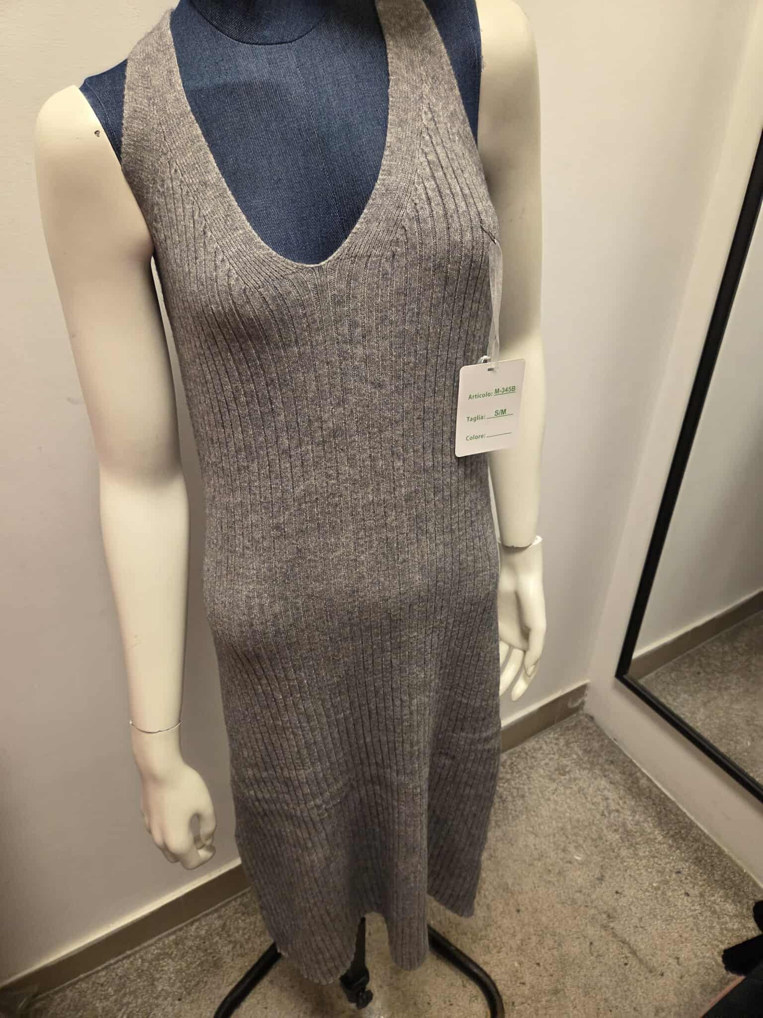 Damski Komplet Dzianinowy Sukienka i Sweter