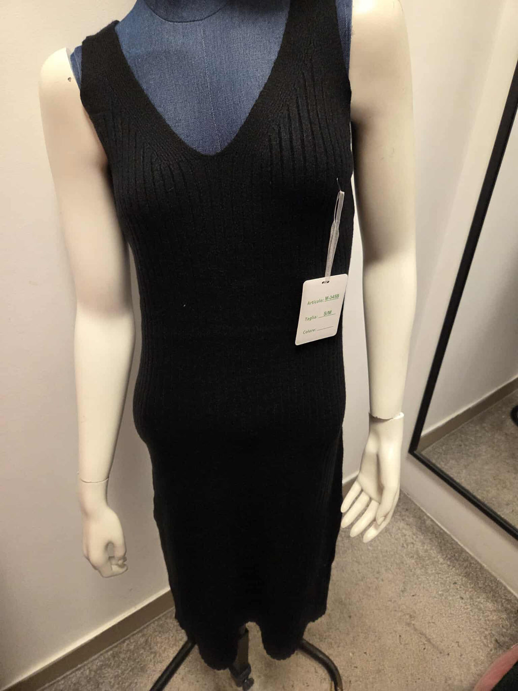 Damski Komplet Dzianinowy Sukienka i Sweter