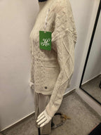 Damski komplet swetrowy z półgolfem: sweter + spodnie