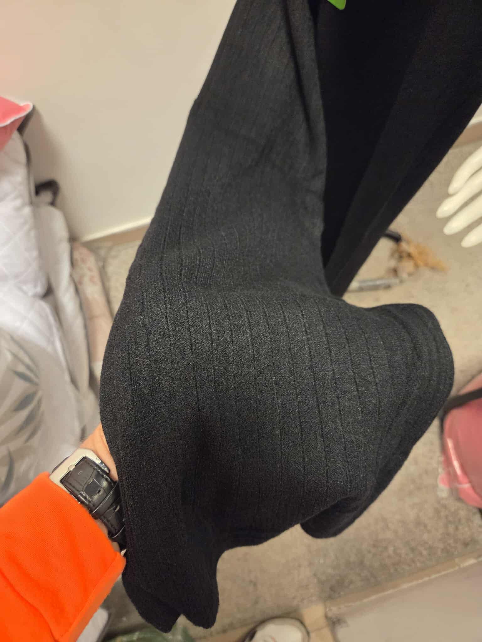 Damski komplet swetrowy z półgolfem: sweter + spodnie