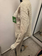 Damski komplet swetrowy z półgolfem: sweter + spodnie